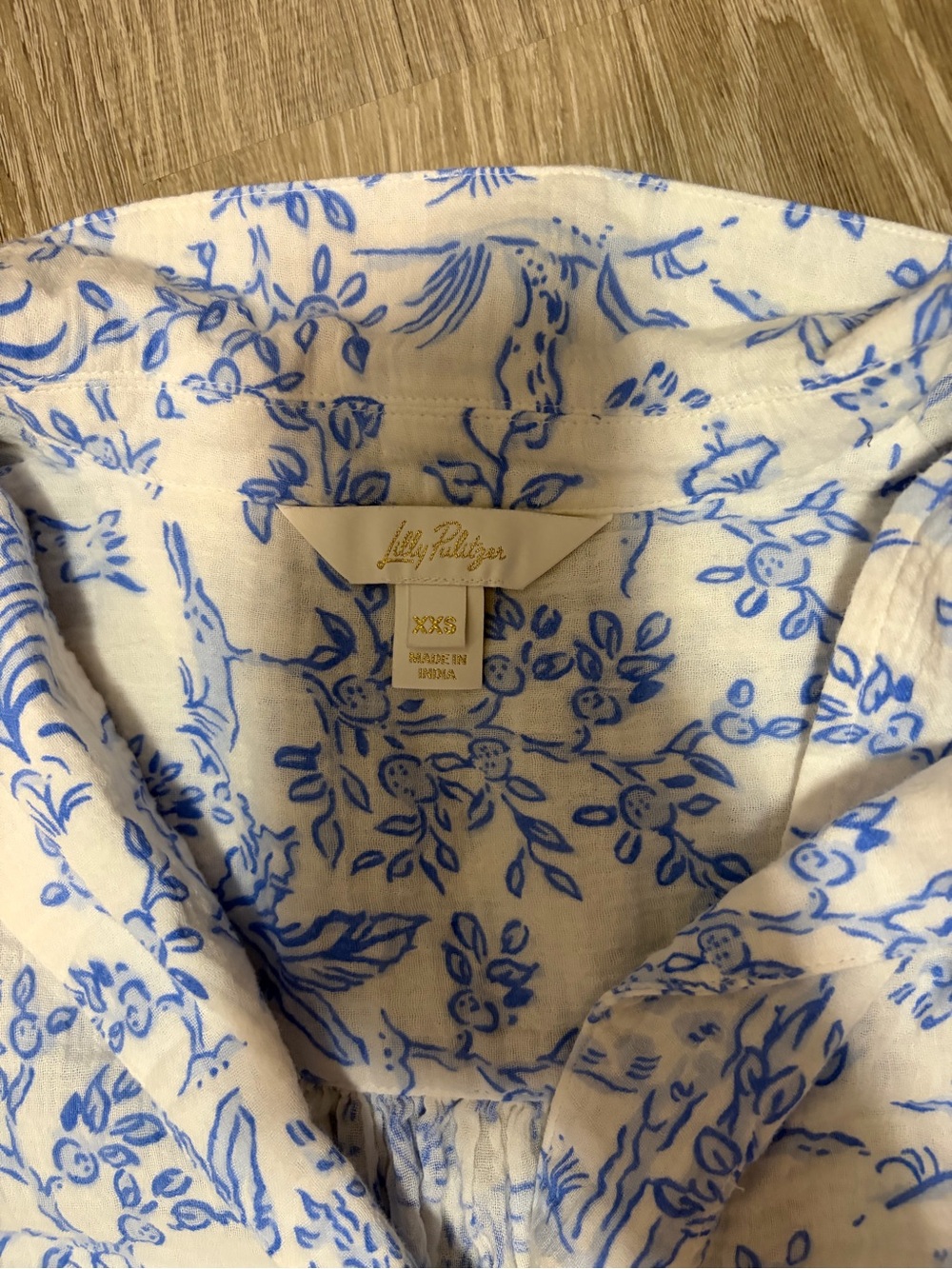 Lilly Pulitzer Linen Top